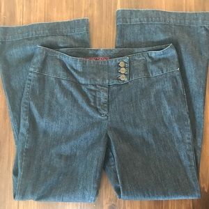 New York & Co. Battery Park Jeans Dark Wash - 12P